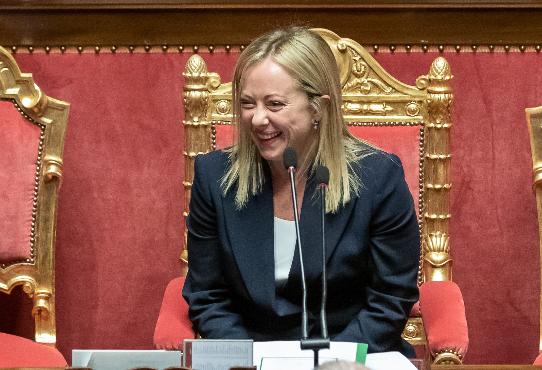 Seduta d'Aula del 25 ottobre 2022 - Consegna del testo delle dichiarazioni programmatiche del Presidente del Consiglio dei Ministri